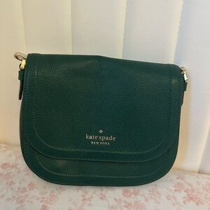 Kate Spade Forest Green Crossbody Bag